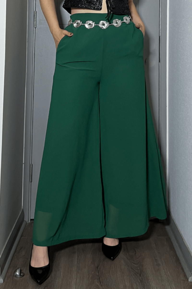 Palazzo de gasa interior algodón