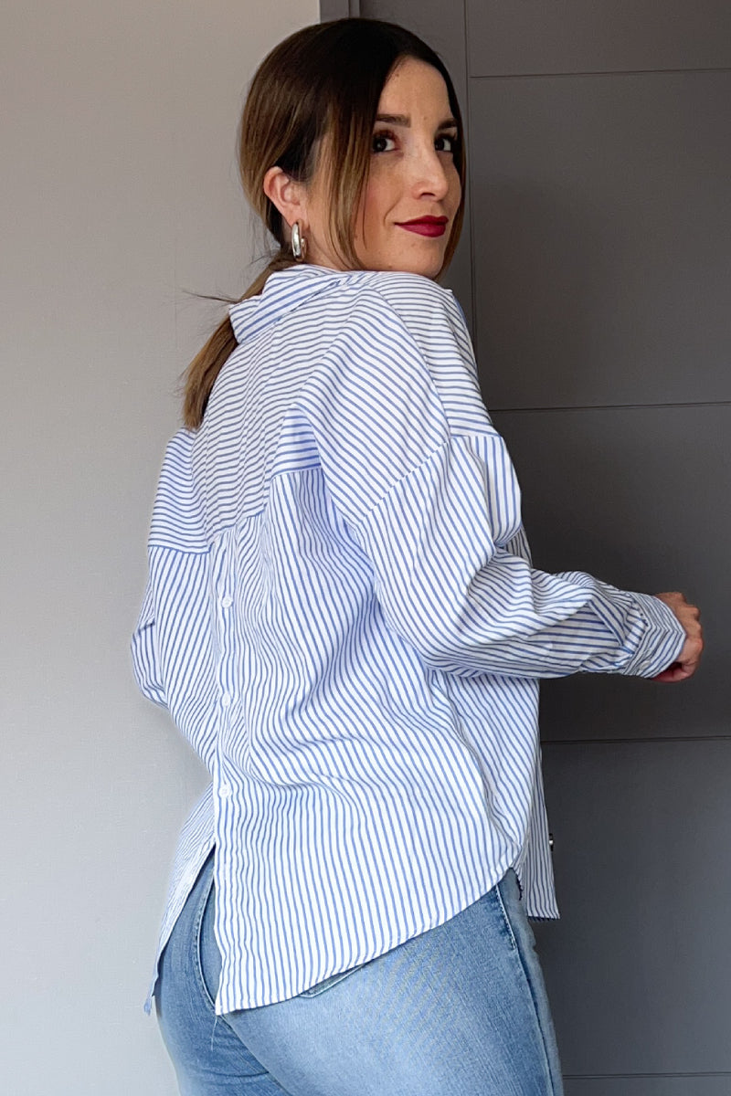 Camisa líneas oversize